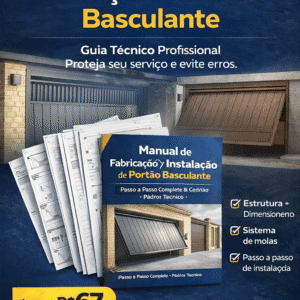 Projeto Técnico de Portão Basculante
