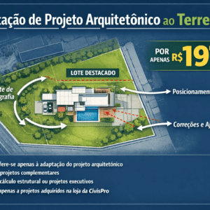 Adaptação de Projeto Arquitetônico ao Terreno